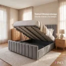 Slatted Ottoman Storage