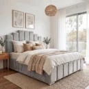Art Deco-Style Bed Frame