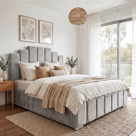 Art Deco-Style Bed Frame