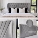 dubai palm bed - headboard closeup -0