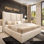 2026 Thames Triple Wingback Bed