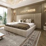 2026 DUKE OF PSCL LUXURY HOTEL STYLE WIDE 3 PIECE HEADBOARD BED