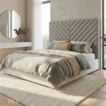 2026 Silver Fern Bed with High Headboard (2-Piece Headboard)