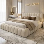 2026 Cloud of Boucle Cream bed frame