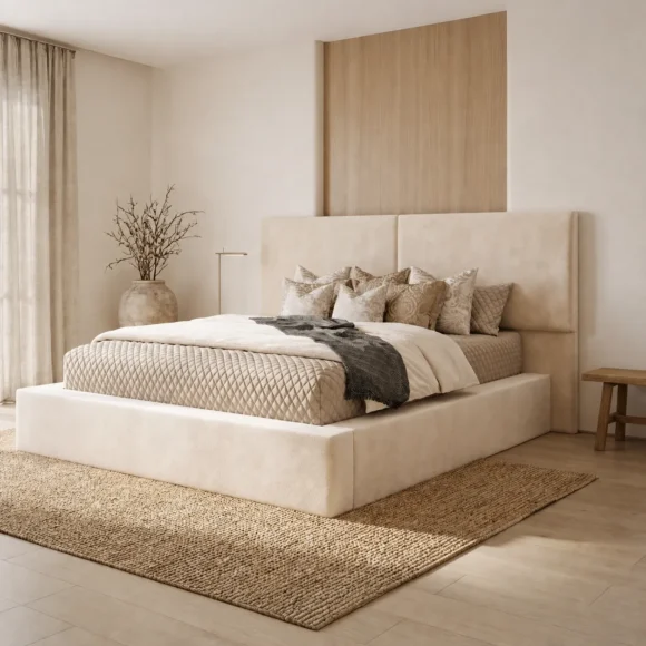 Model Square Hotel Style Bed Frame