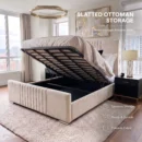oslo bed - slatted ottoman