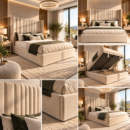 CHICAGO Luxury Upholstered Storage Bed Showcase