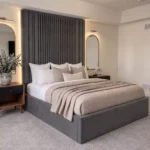 2026 PSCL Ascot - Tall headboard Bed Frame (2 Piece Headboard)