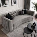 Linear Curved - 3 Seater Handmade Sofa - c