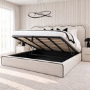 Castle Luxury Scalloped Optional Ottoman Storage Bed (4)